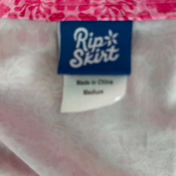 RipSkirt Hawaii Pink and White Midi Skirt Size Medium - Picture 5 of 7